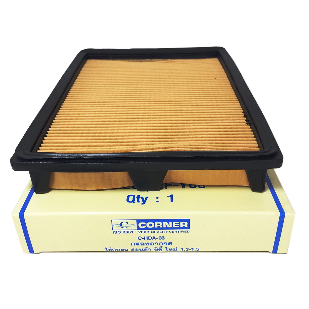 อุปกรณ์ประดับยนต์และชิ้นส่วนยานยนต์ กรองอากาศ Corner Honda City Type Z 1.3&1.5 17220-P2F-Y00 ราคา 250 บาท*ส่งฟรี
