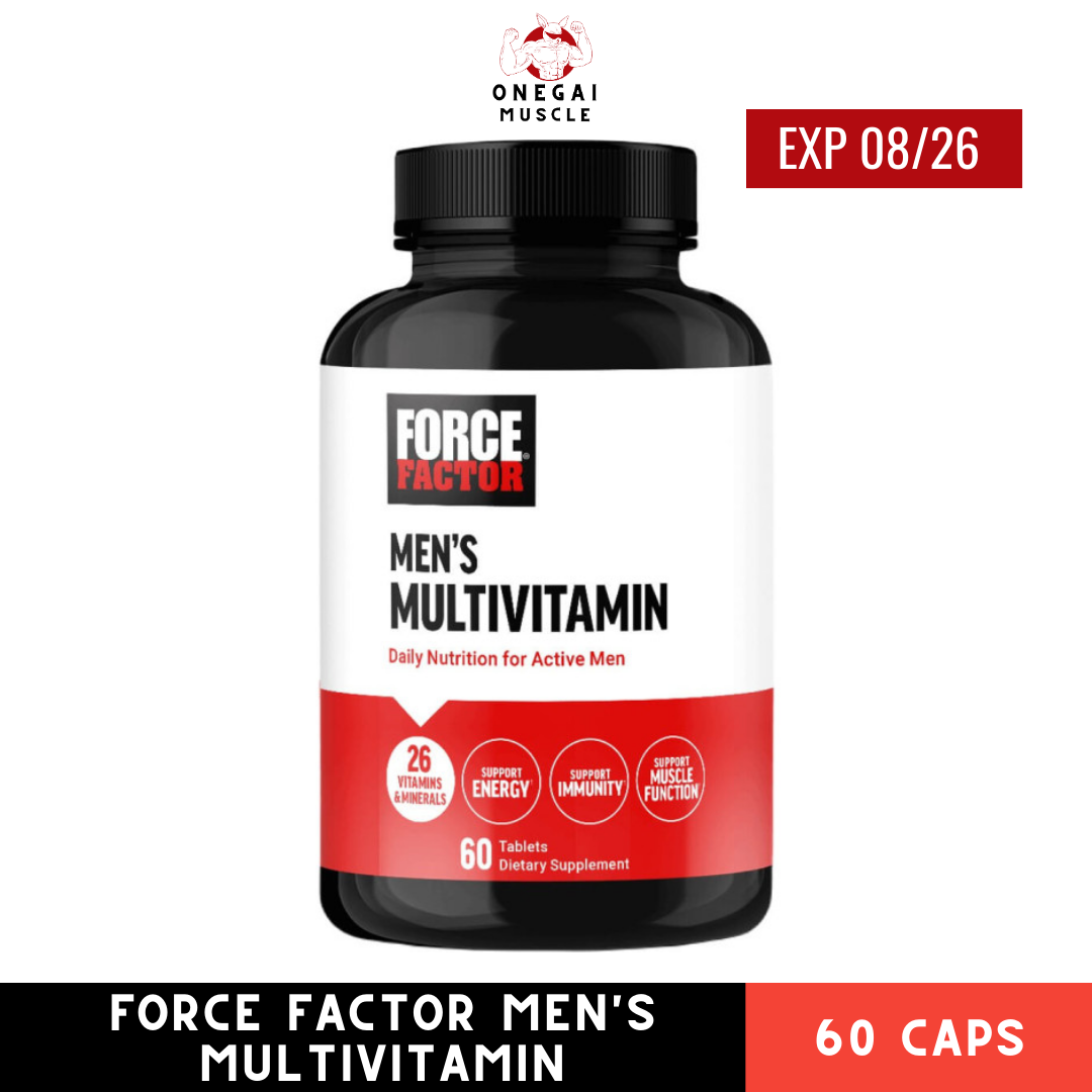 Force Factor Men's Multivitamin 60 Capsules, Multivitamin ราคา 990 บาท*ส่งฟรี