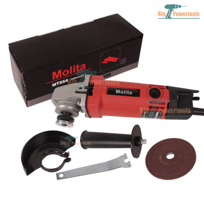 ดูภาพ MOLITA เครื่องเจียร์ เครื่องเจียร์ไฟฟ้า ลูกหมู 4 นิ้ว 1050W รุ่น MT954 เพิ่มเติม MOLITA เครื่องเจียร์ เครื่องเจียร์ไฟฟ้า ลูกหมู 4 นิ้ว 1050W รุ่น MT954