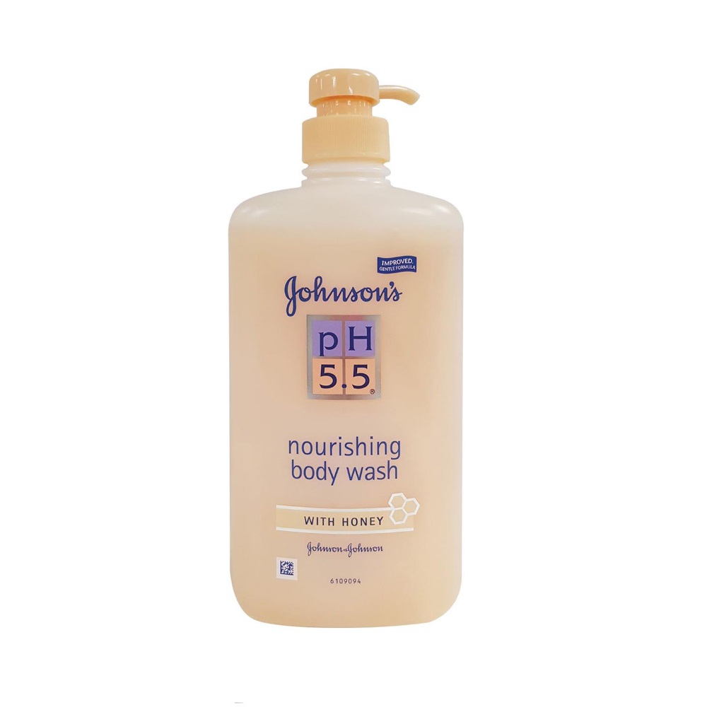 Johnson's จอห์นสัน พีเอช 5.5 นูริชชิ่ง บอดี้วอช วิท ฮันนี่ 750 มิลลิลิตร ราคา 186 บาท*ส่งฟรี