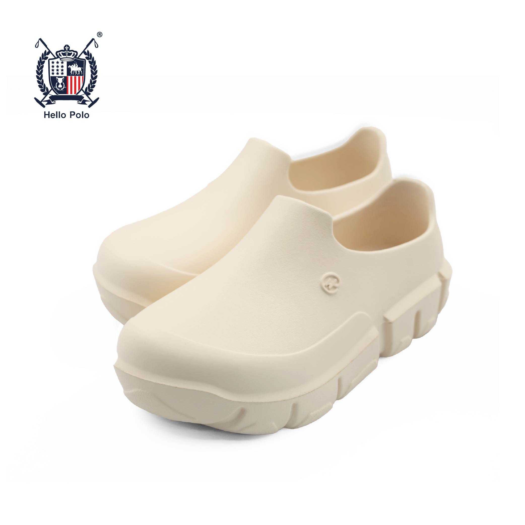 Hello Polo slippers big toe thick heel 3 cm anti-slip comfortable super soft sole women's platform sandals hp8031 ราคา 209 บาท*ส่งฟรี