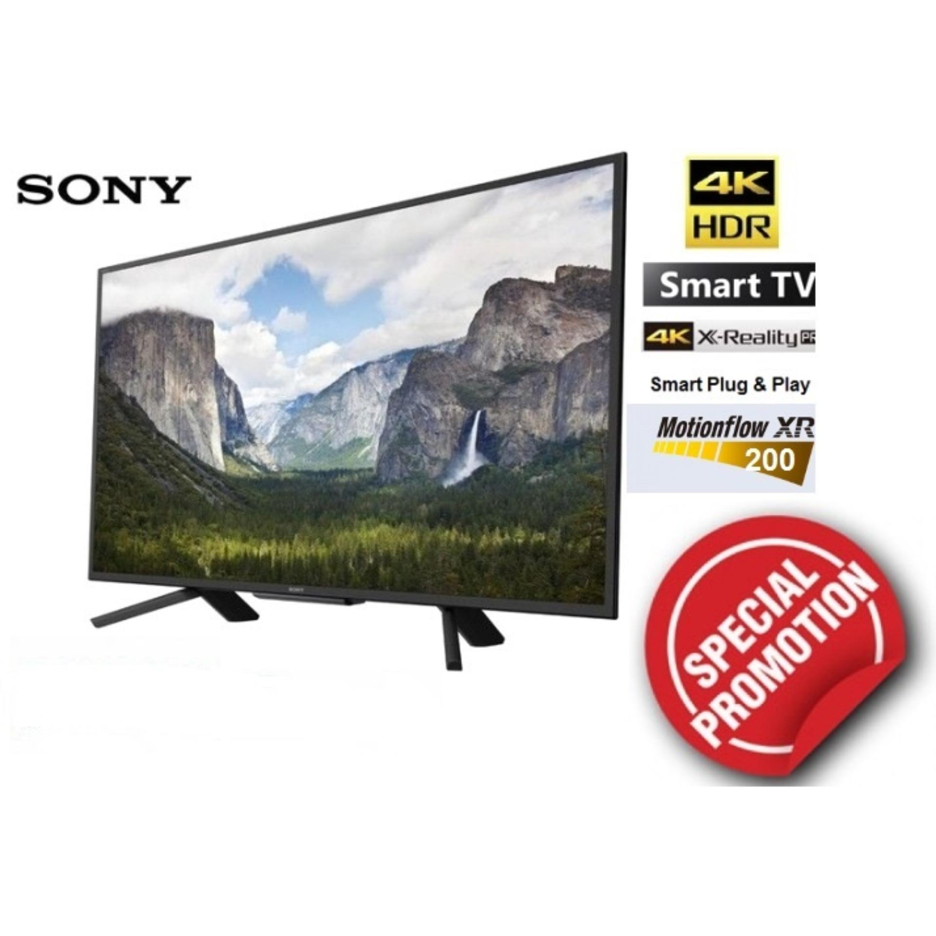 รุ่นใหม่ 2018 SONYBRAVIA LEDTV รุ่น KD-49X7000F 49''นิ้ว 4K/HDR Motionflow? XR  Smart TVเล่นอินเตอร์เน็ตทีวี และ App ดูหนังเข้าWEB BROWSER