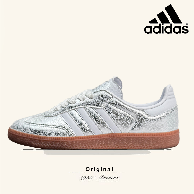 adidas gazelle silver green womens สีขาว adidas รองเท้าผู้ชาย Samba OG main image 1