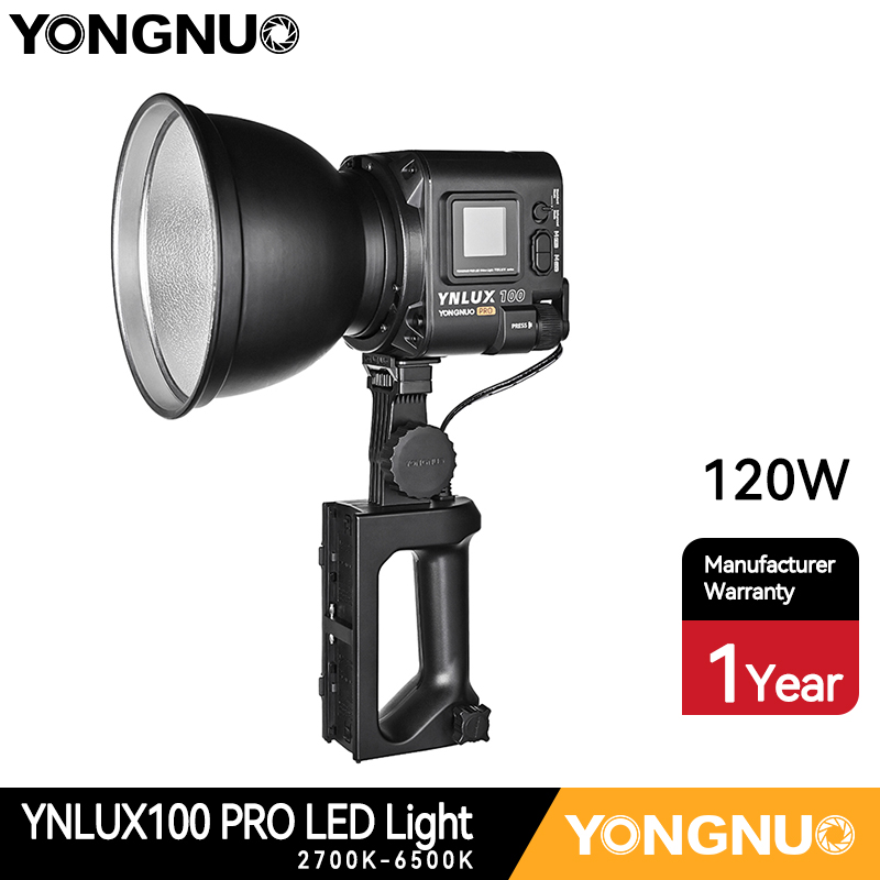 YONGNUO YNLUX100PRO 120W Bowens Mount COB Studio Video Light for Photography ราคา 4,900 บาท*ส่งฟรี