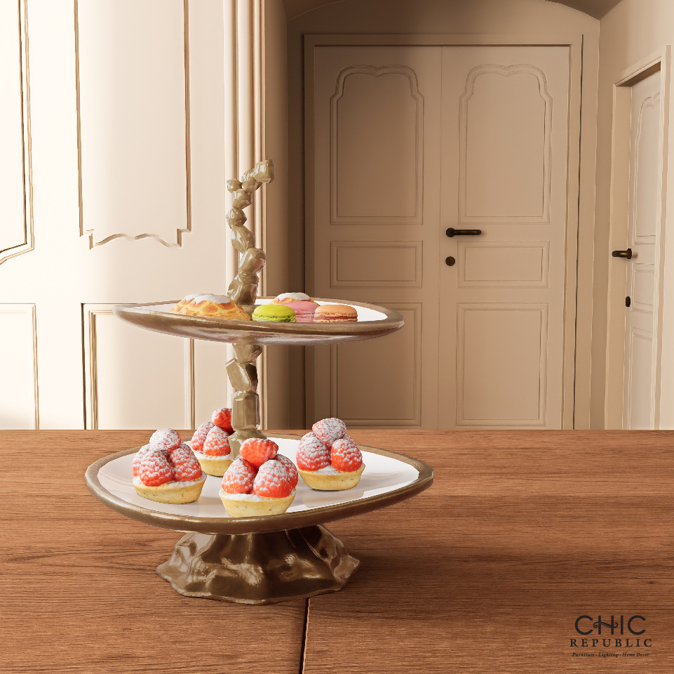 Chic Republic ชั้นวางเค้ก 2 ชั้น รุ่น BETTA/37 ราคา 3,358 บาท*ส่งฟรี