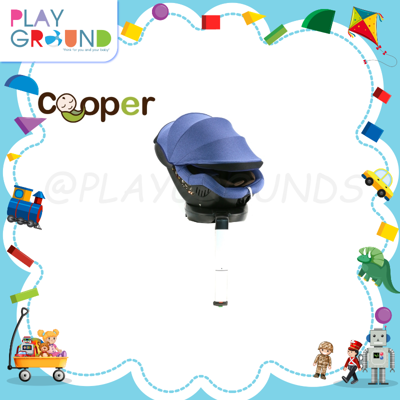 Cooper คูเปอร์ แบรนด์แท้ คาร์ซีทเด็ก คูเปอร์ Carseat 360 degree Isofix + Support Leg ยังไม่มีคะแนนคาร์ซีทสเปคแรงในราคาที่ทุกคนจับต้องได้ ใช้ได้กับรถยนต์ทุกรุ่น ราคา 9,015 บาท*ส่งฟรี