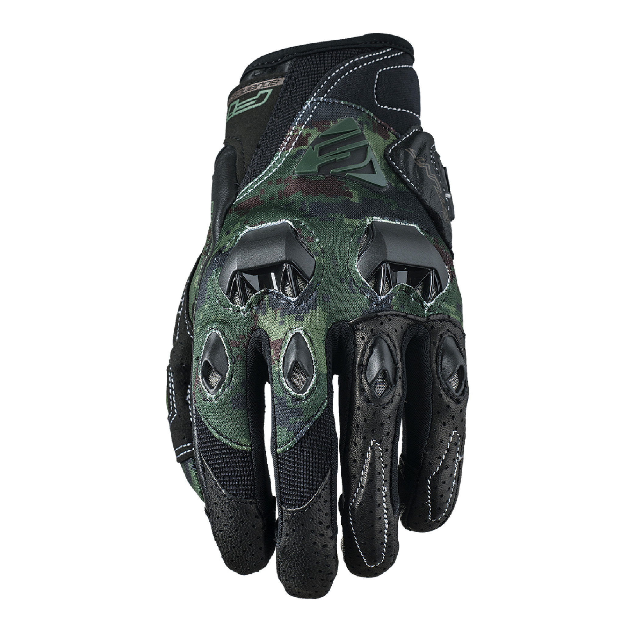 FIVE Advanced Gloves - STUNT EVO REPLICA Army - ถุงมือขี่รถมอเตอร์ไซค์ ราคา 3,000 บาท*ส่งฟรี