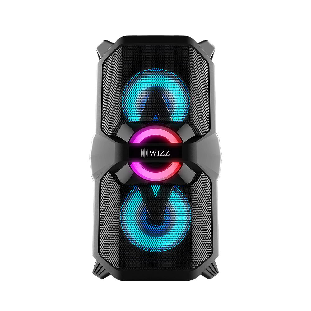 WIZZ KL-62F Bluetooth Speaker ลำโพงคาราโอเกะ ขนาดใหญ่ แถมไมโครโฟน ราคา 2,200 บาท*ส่งฟรี