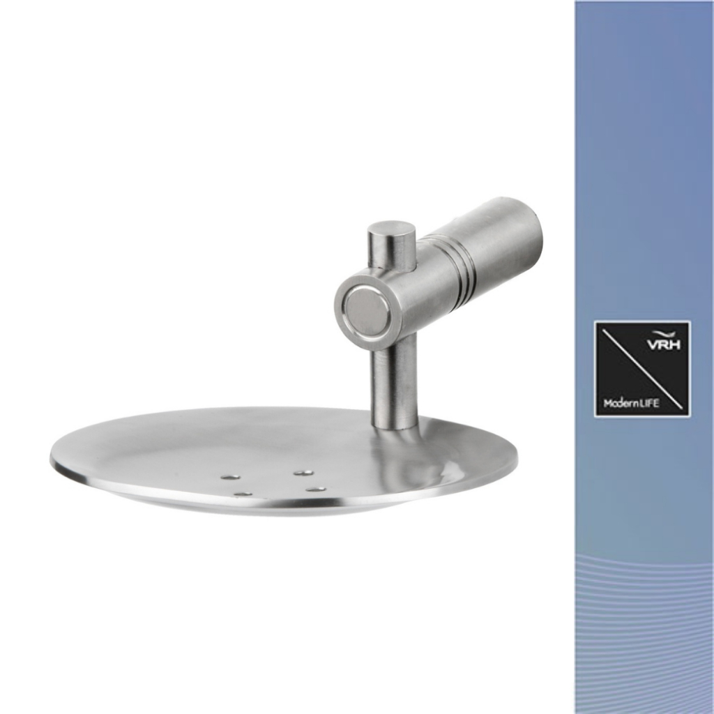 VRH จานวางสบู่ รุ่น V (ขายึดรุ่น ST107) ผิวซาติน (ห่อแอร์) ที่ใส่สบู่ FBGHS-0057AS ราคา 524 บาท*ส่งฟรี