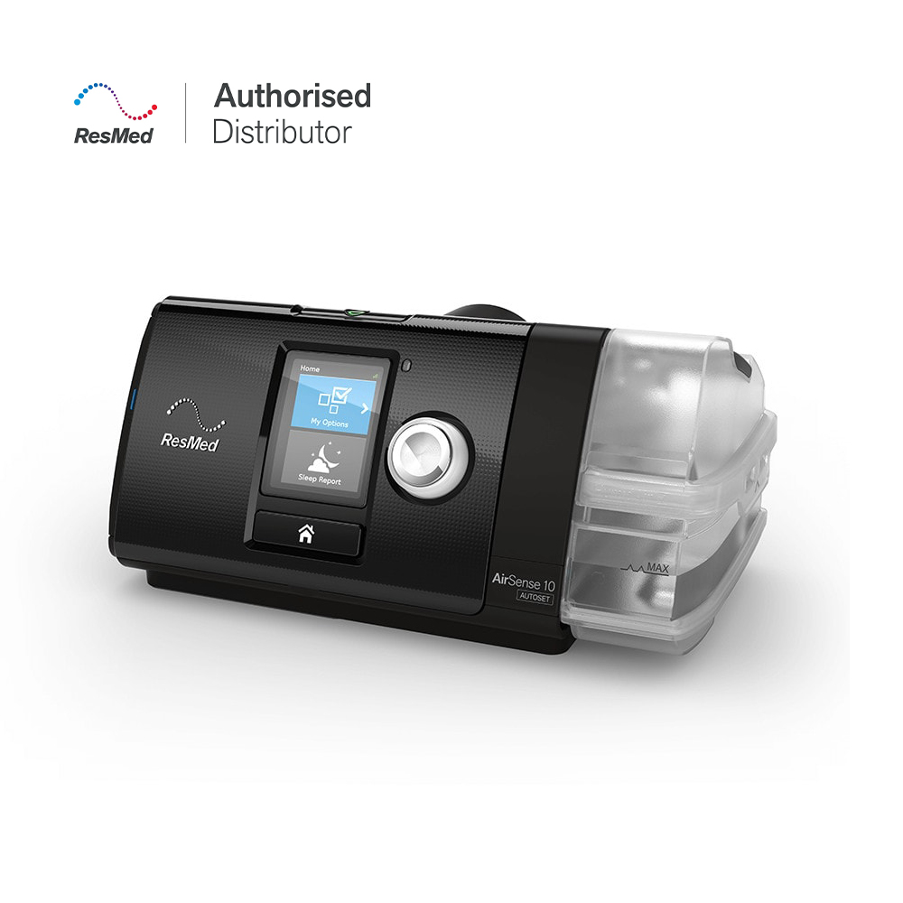 AirSense10 AutoSet เครื่อง CPAP แบบแรงดันออโต้ ให้แรงดันช่วง 4-20 cmH2O สินค้ารับประกัน 2 ปี By Mac Modern ราคา 54,900 บาท*ส่งฟรี