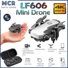 ภาพขนาดย่อของภาพหน้าปกสินค้าMCR RTF LF606 Mini RC Drones พร้อม 4K HD Wifi กล้อง FPV แบบพับเก็บได้ RC Drones รีโมทคอนโทรล RC Quadcopters จากร้าน MCR  Digital Goods บน Lazada