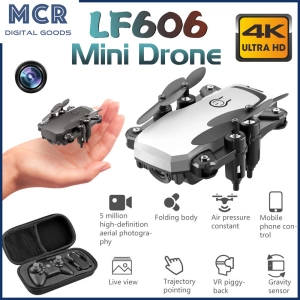 ภาพหน้าปกสินค้าMCR RTF LF606 Mini RC Drones พร้อม 4K HD Wifi กล้อง FPV แบบพับเก็บได้ RC Drones รีโมทคอนโทรล RC Quadcopters ซึ่งคุณอาจชอบราคาและรีวิวของสินค้านี้