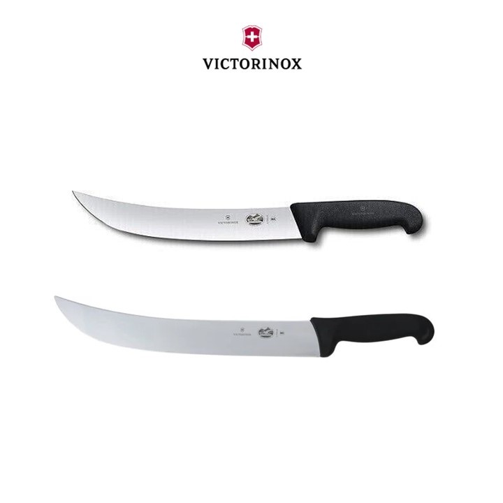 Victorinox มีดหั่นสเต็ก มีดสเต็ก มีดทำครัว มีดครัว Kitchen Knives -Victorinox Fibrox Cimeter Steak Knife ( 5.7303 ) ราคา 3,290 บาท*ส่งฟรี