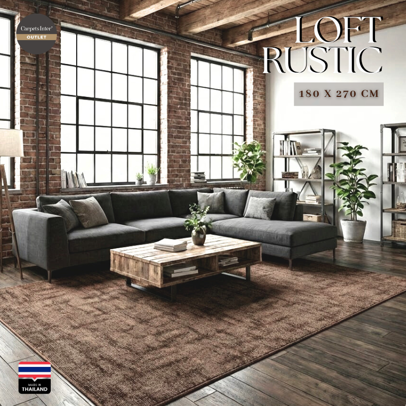 Carpets Inter Loft Rustic Elegant Contemporary Geometric Pattern Indoor Rug ราคา 1,450 บาท*ส่งฟรี
