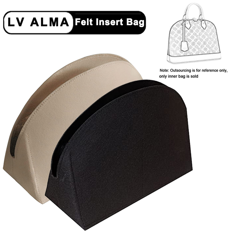 EverToner Felt Bag Organizer Insert For LV Alma BB GM Insert Bag