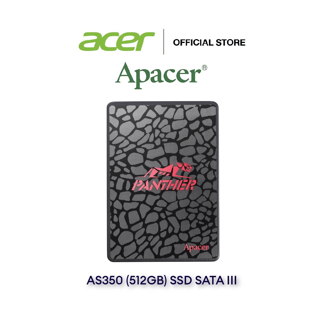 Apacer AS350 (512GB) SSD SATAIII/ Read/Write: 550/520MB/s (AP512GAS350-1) ราคา 2,669 บาท*ส่งฟรี
