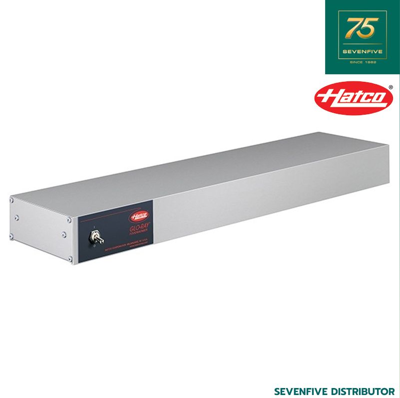 HATCO โคมไฟอุ่นอาหาร ไฟอุ่นอาหาร หลอดไฟอินฟาเรด วัสดุอลูมิเนียม ขนาด18-54นิ้ว HAT1-GRA ราคา 20,400 บาท*ส่งฟรี
