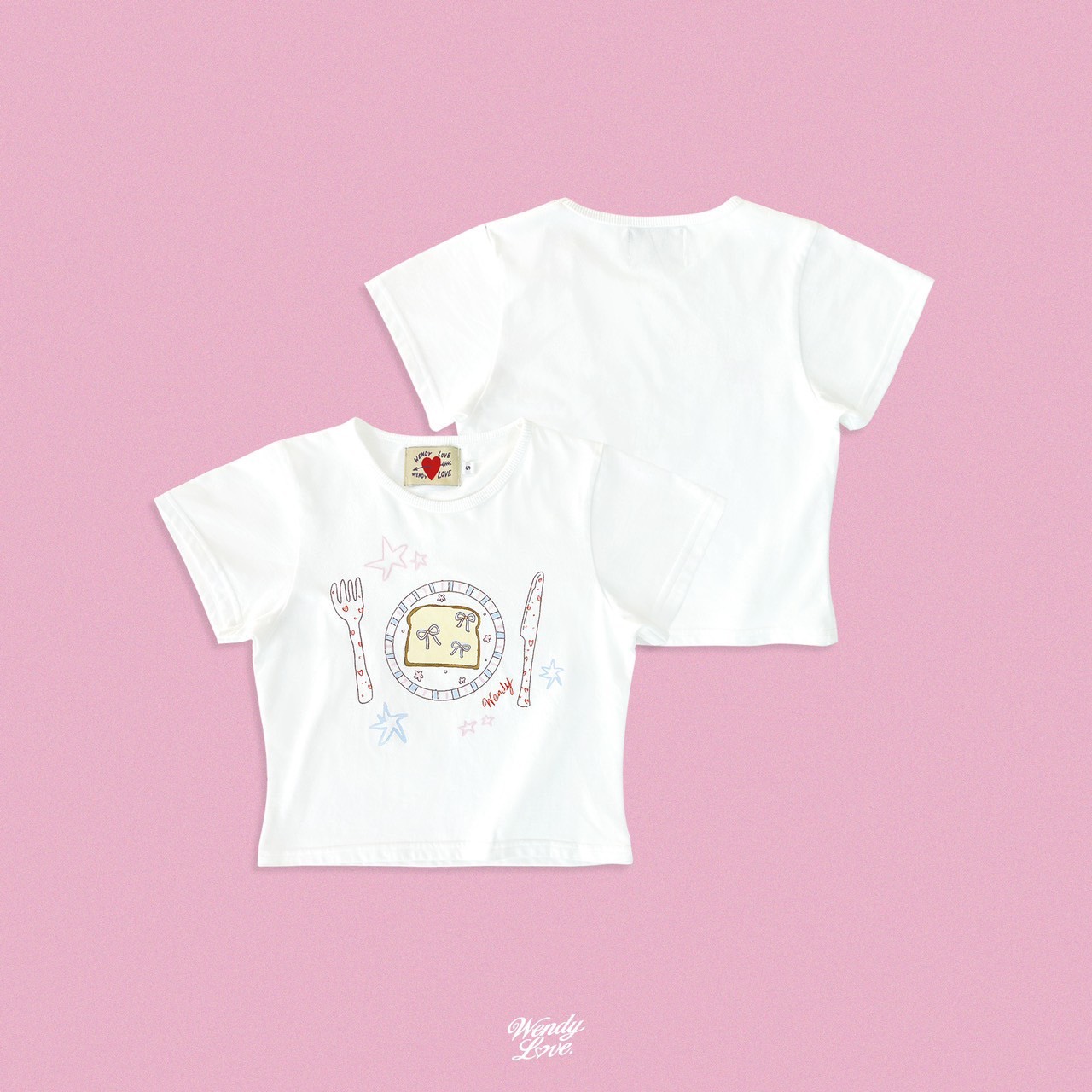 WENDYLOVE | Wendy Bruch Top เสื้อยืด สุดน่ารัก ราคา 565 บาท*ส่งฟรี