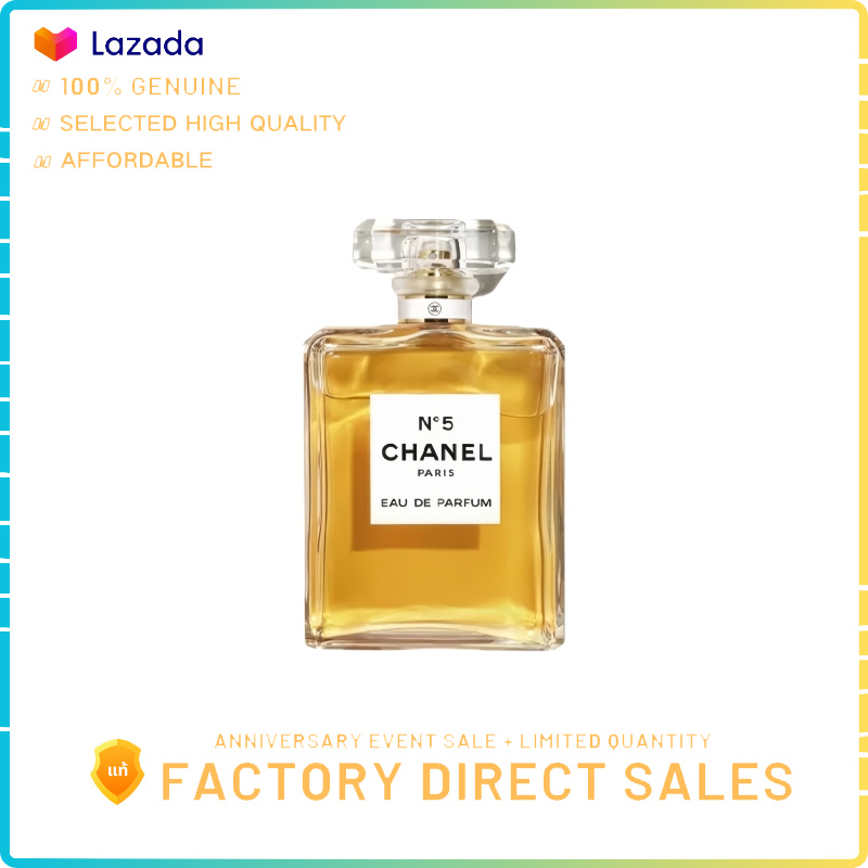 < ส่วนลดสำหรับการขาย > AUTHENTIC 100% Chanel N°5 - [Eau De Parfum] - 100ML ราคา 3,650 บาท*ส่งฟรี