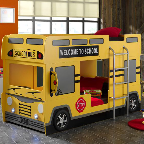 COMF-PRO เตียงนอนรถแข่งรุ่น School Bus ราคา 19,990 บาท*ส่งฟรี
