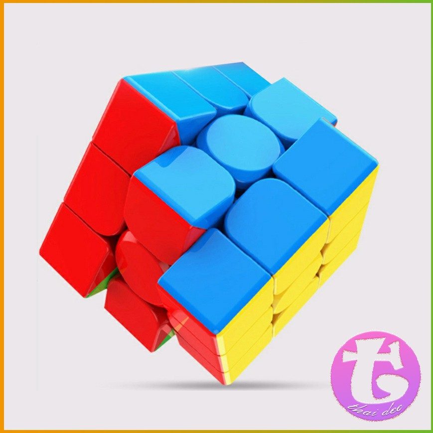 มุมมองเพิ่มเติมเกี่ยวกับ รูบิค 3x3x3 ความเร็วระดับมืออาชีพ รูบิค ลูกบาศก์ ของเล่นลับสมอง Twist P Rubik's Cube & MF3RS Racing Cube
