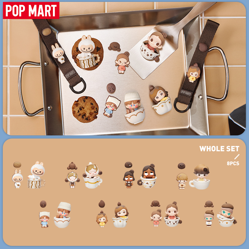 POP MART POP BEAN Coffee Factory Series-Decoration Charm Blind Box ราคา 380 บาท*ส่งฟรี
