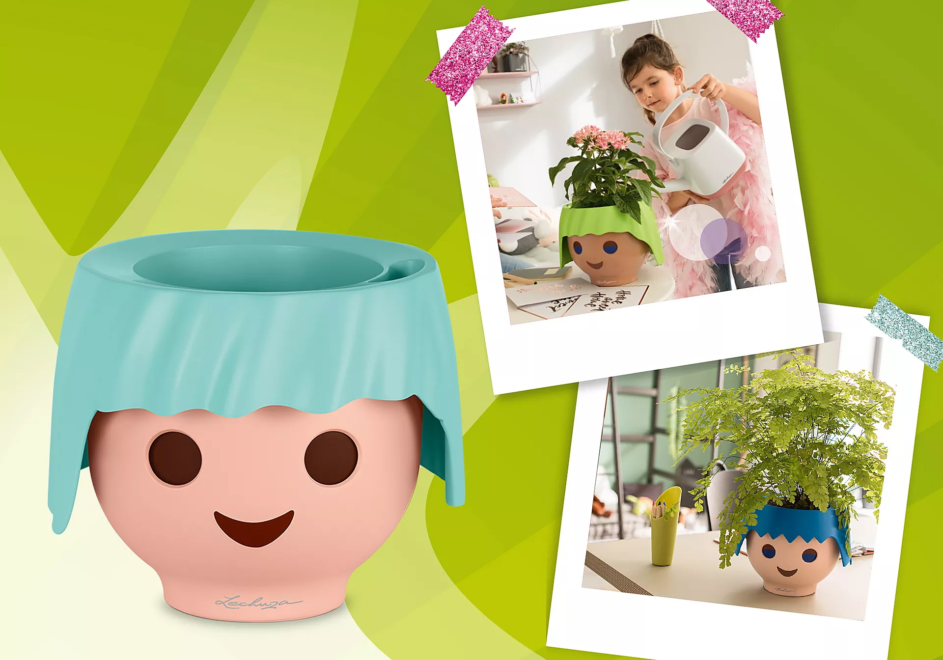 Playmobil 19043 Ojo - All-In-One Set Aquamarine Ojo Light Blue Plant Pot, Can Change Color ราคา 2,750 บาท*ส่งฟรี