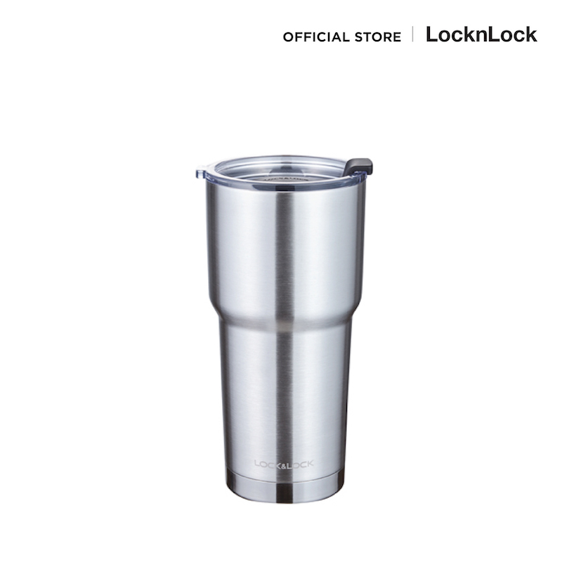 LocknLock แก้วน้ำเก็บความร้อน-เย็น Swing Tumbler 700มล. สีเงิน  LHC4137SLV - ยี่ห้อ Lock & Lock ราคา 599 บาท*ส่งฟรี