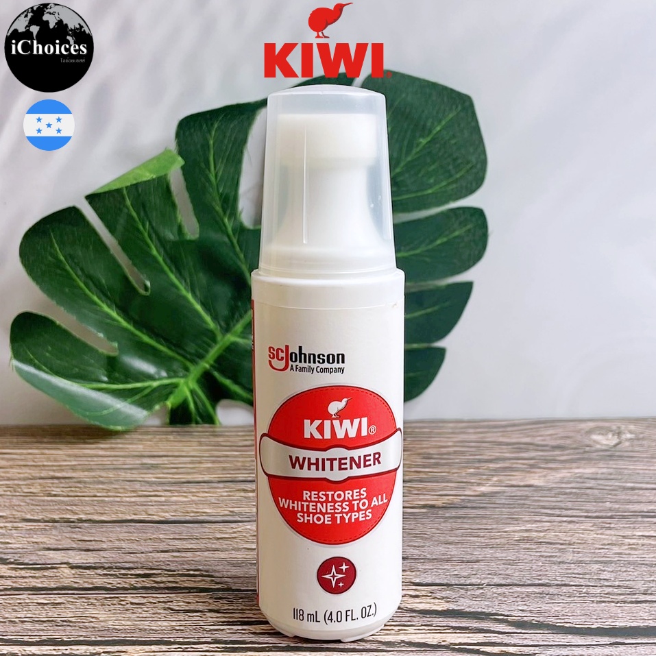 KIWI _ Shoe Whitener 118 ml น้ำยาขัดรองเท้าขาว น้ำยาทำความสะอาดรองเท้า เหมาะสำหรับสีขาว ราคา 834 บาท*ส่งฟรี