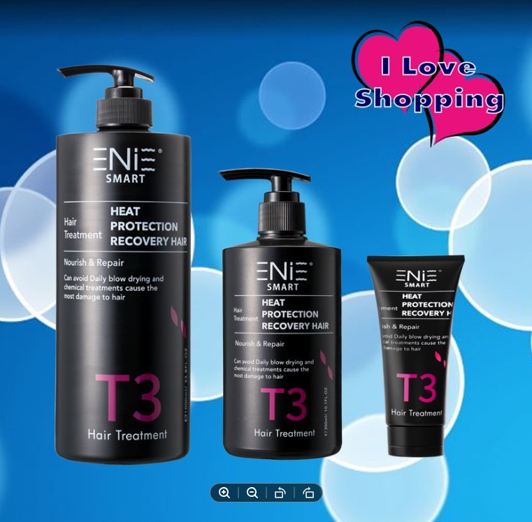 Enie T3 Size 30/100/300/1000 ml Hair Conditioner and Heat Protection ราคา 79 บาท*ส่งฟรี