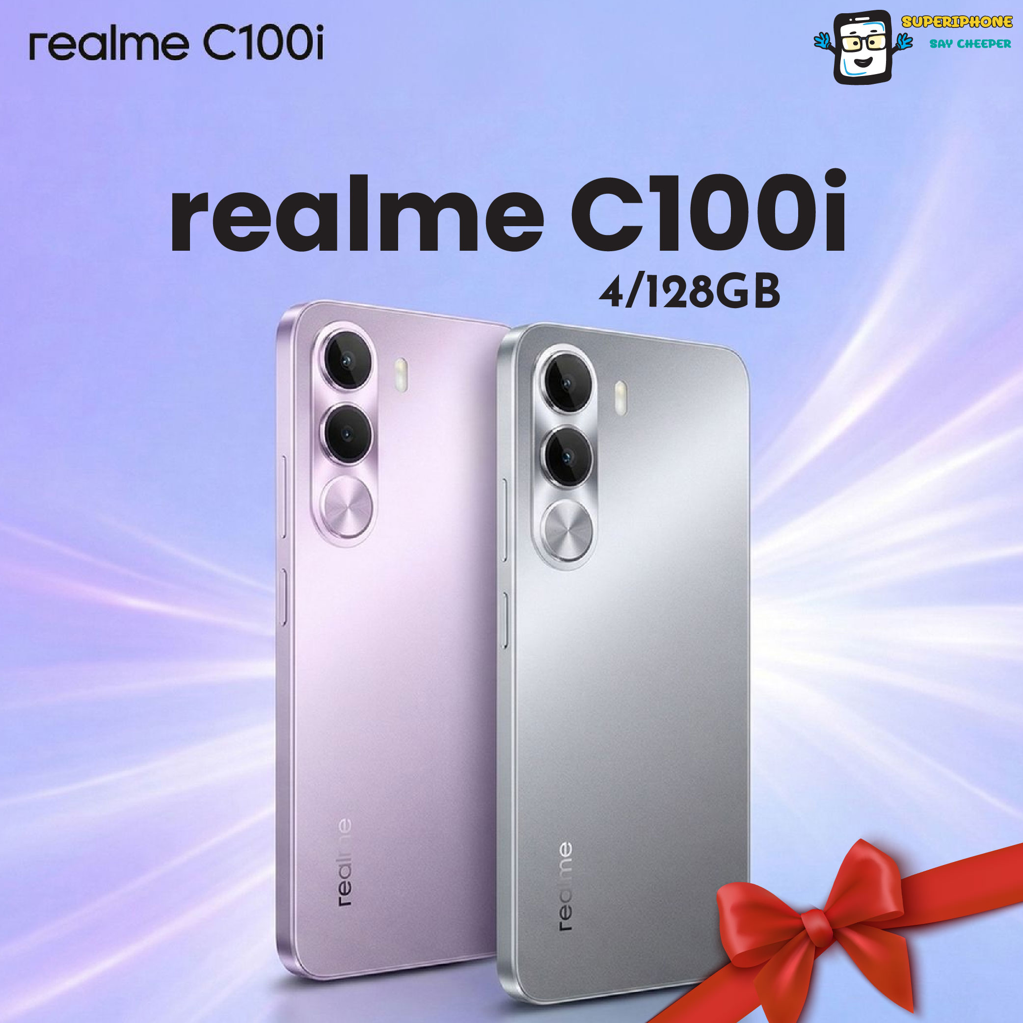 Realme C100I (4+128Gb) Hd+ 6.80 Inch Screen L 7,000 Mah Battery L Durable, Won'T Be Affected by Falls or Bumps (by Lazada Supertphone) ราคา 5,222 บาท*ส่งฟรี