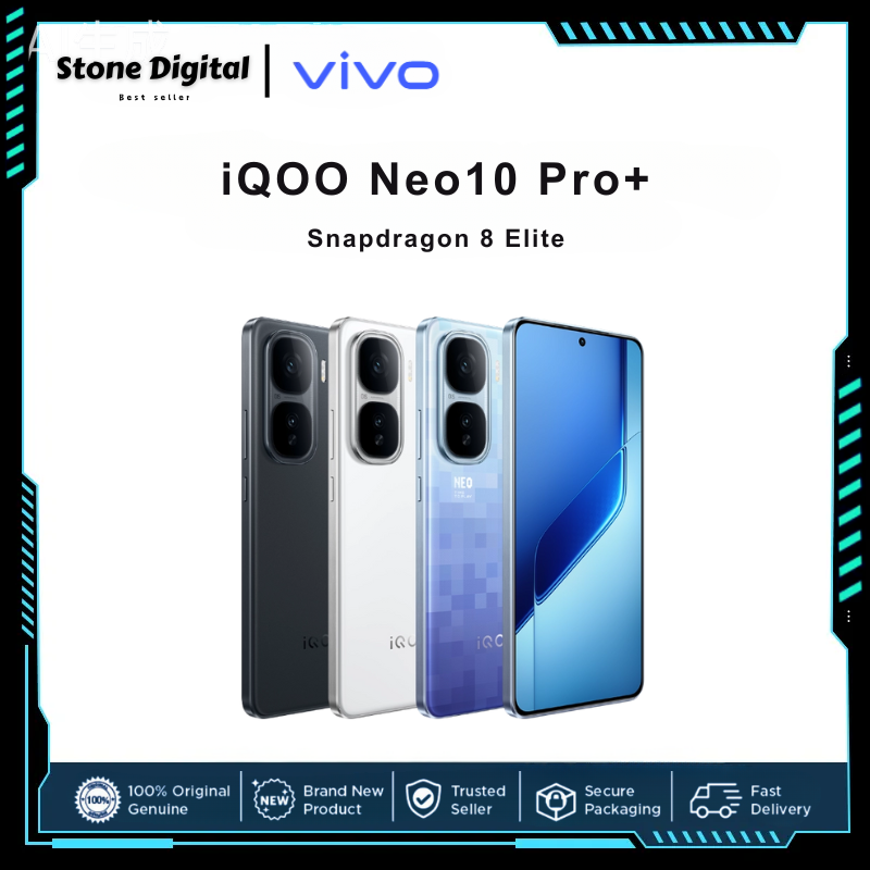 Vivo Iqoo Neo 10 Pro+ China Version Snapdragon 8 Elite 6800 Mah 120W 6.82 Inches 144Hz 1440 X 3168 Pixels ราคา 14,599 บาท*ส่งฟรี