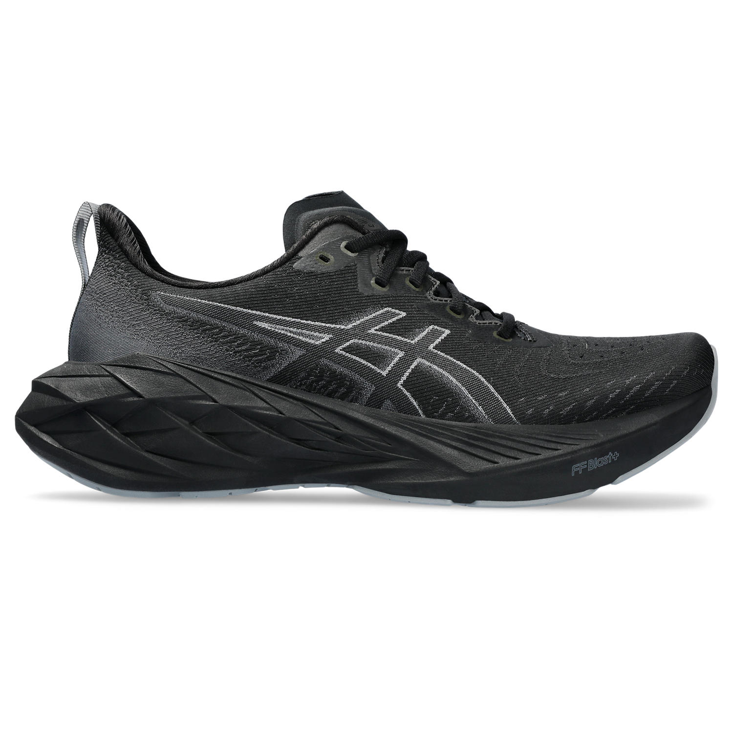 ASICS : NOVABLAST 4 MEN RUNNING ผู้ชาย รองเท้าวิ่ง ของแท้ หน้ากว้าง 2E BLACK/GRAPHITE GREY ราคา 4,060 บาท*ส่งฟรี