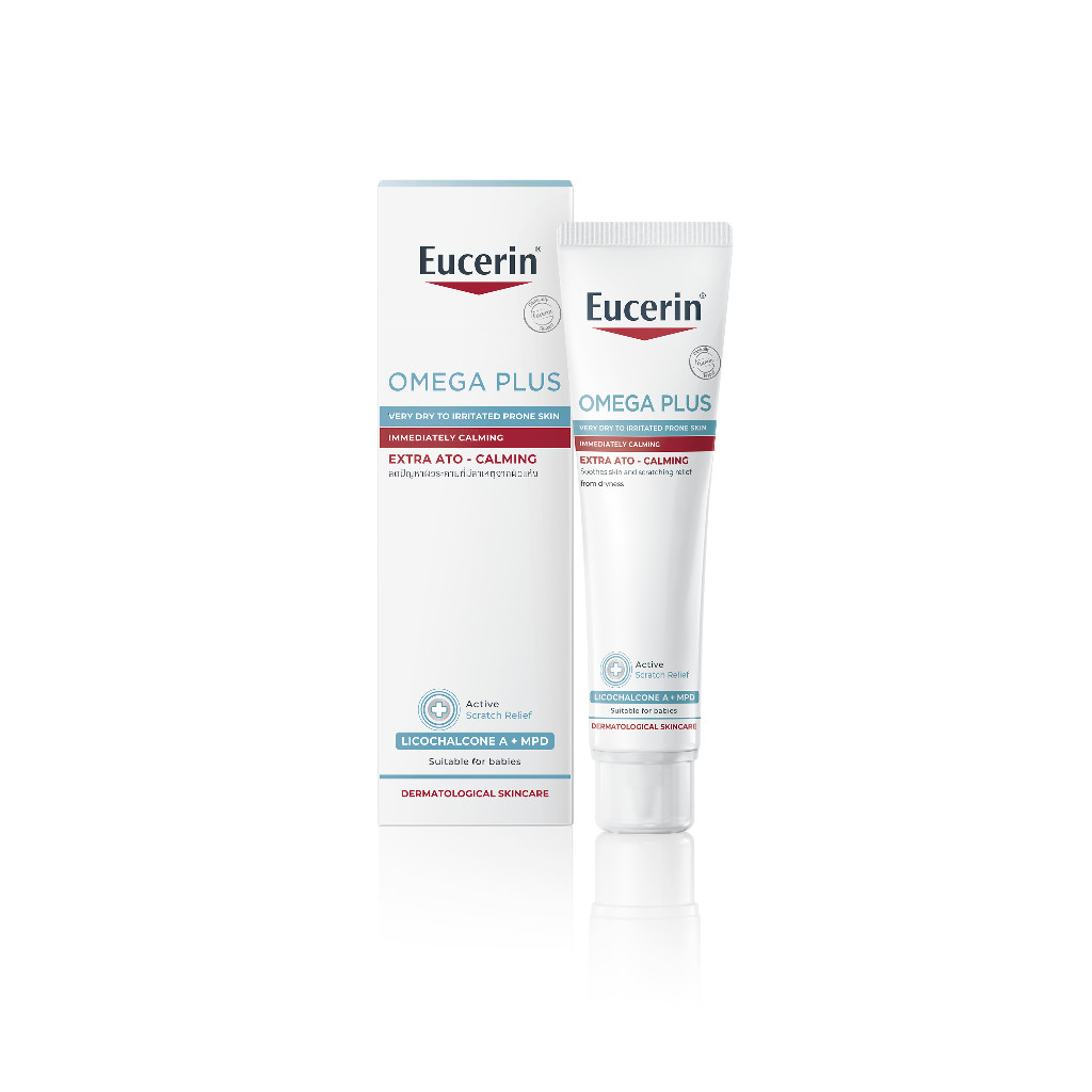 Eucerin Omega Plus Extra Ato-Calming สูตรที่มีขายเฉพาะในโรงพยาบาลและคลินิก) ราคา 1,150 บาท*ส่งฟรี