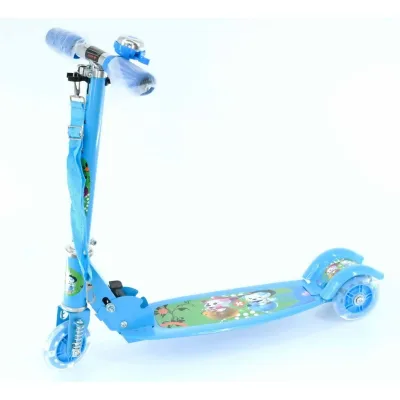 Scooter kids Children scooter Balance bike for kids Pedal scooter Kick scooter, 3 wheel scooter, with lights on both front and rear wheels. (1)