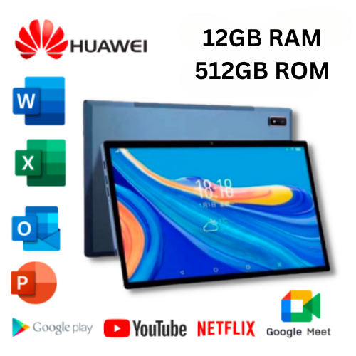 ภาพประกอบของ แท็บเล็ต H Tablet หน้าจอ 10.1 นิ้ว [12GB RAM 512GB ROM] Android 11.0 หนึ่งซิม 4G LTE WIFI H Tablet X10