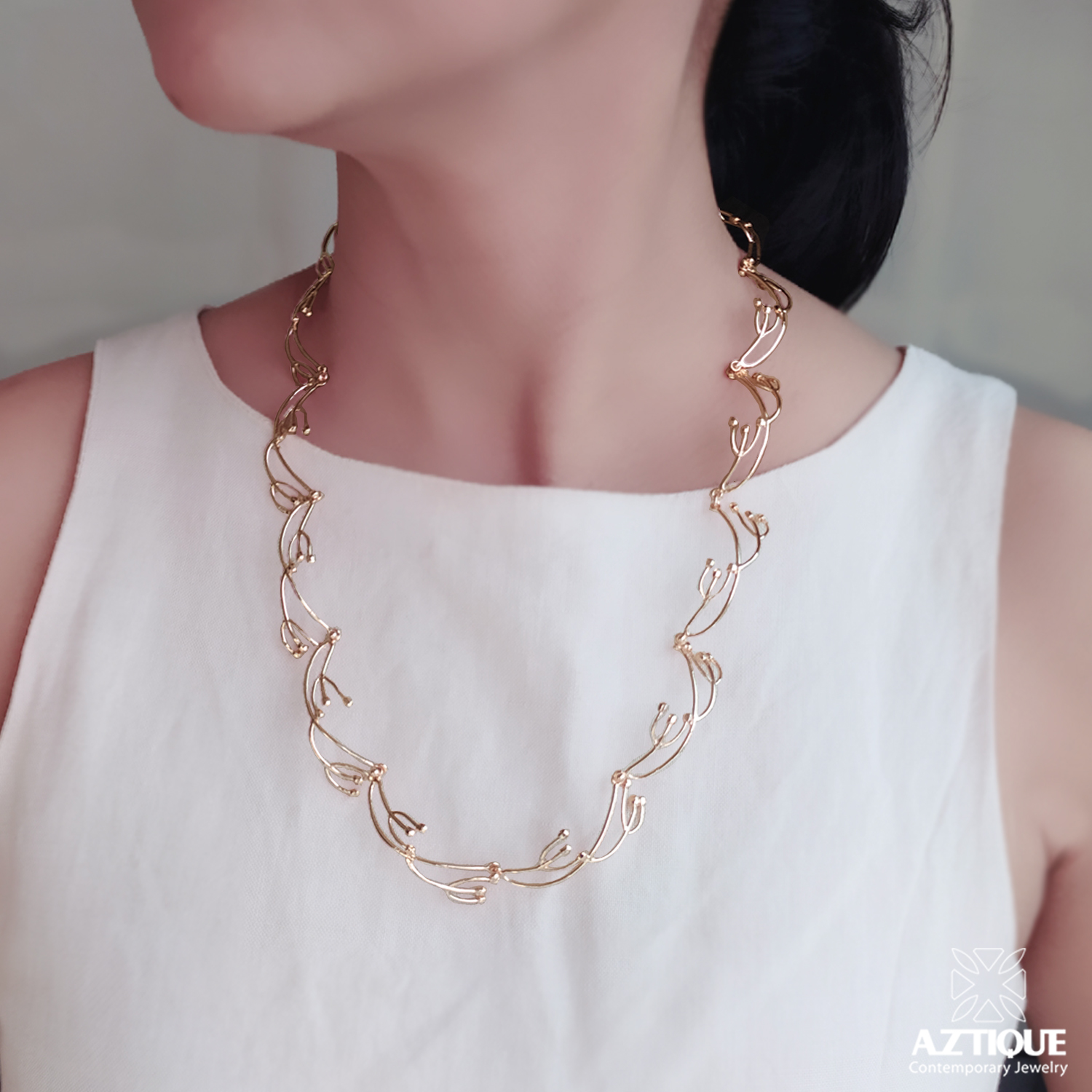 Aztique necklace genuine silver necklace twigs necklace Necklace Jewelry Gifts Handmade DK ราคา 8,000 บาท*ส่งฟรี