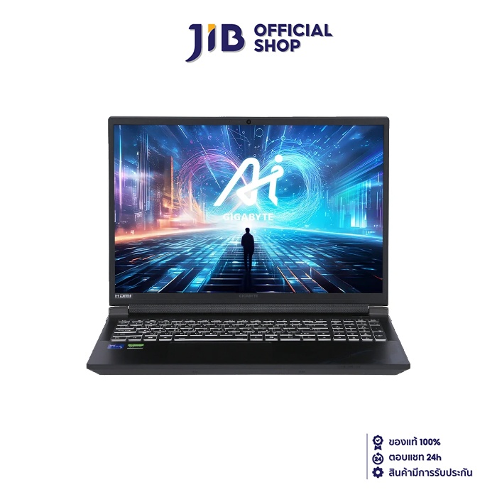 NOTEBOOK (โน้ตบุ๊ค) GIGABYTE G6X 9KG-43TH854SH ราคา 46,310 บาท*ส่งฟรี