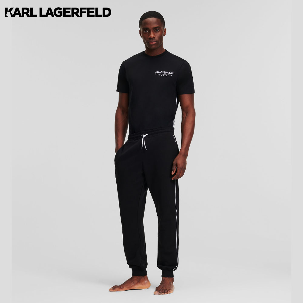 KARL LAGERFELD - HOTEL KARL LOUNGEWEAR SWEATPANTS กางเกงขายาว ราคา 10,500 บาท*ส่งฟรี