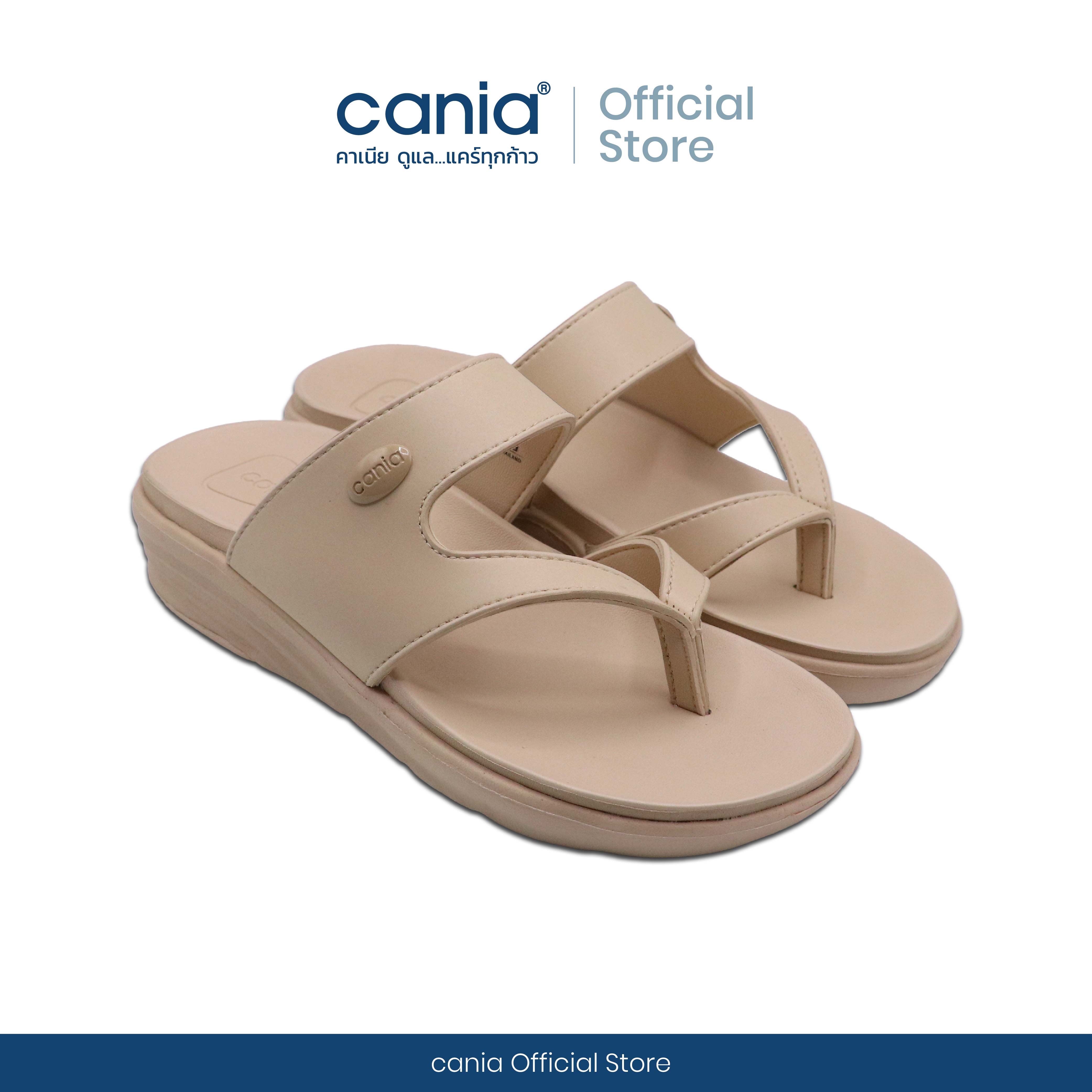 Cania T-POST Women's Flat sandals health care cw41143 size 36-39 ราคา 359 บาท*ส่งฟรี