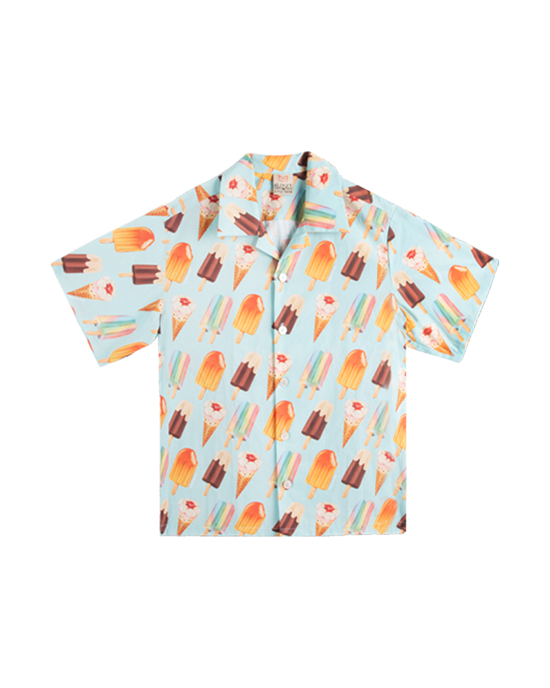 Kloset ETC Ohayo Ice Cream Corner Shirt (OHAYO-49-1) เสื้อเชิ้ตฮาวาย ราคา 2,960 บาท*ส่งฟรี