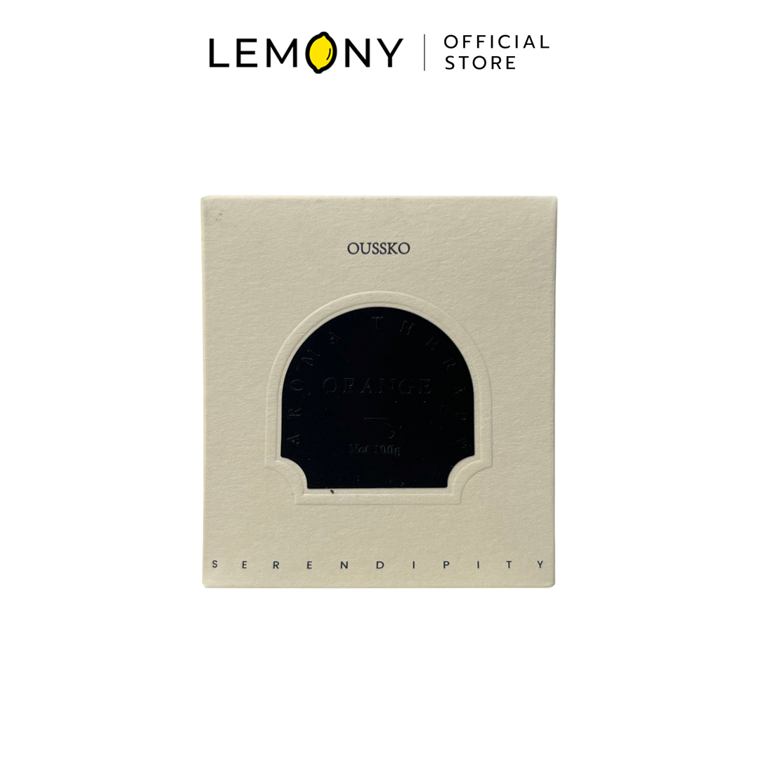 LEMONY LZ05H Aromatherapy Candle (Orange) เทียนหอมอโรม่ารุ่น LZ05H กลิ่นส้ม ขนาด 100 กรัม ราคา 289 บาท*ส่งฟรี