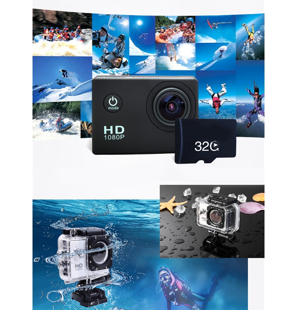 ข้อมูลเพิ่มเติมของ กล้อง กล้องโกโปร Camera Sport HD Full HD 1080P กล้องหน้ารถ กล้องโกโปร GoPro กล้องติดหมวก กล้องรถแข่ง กล้องถ่ายรูป กล้องบันทึกภาพ กล้องถ่ายภาพ TECHME