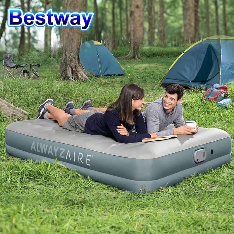 ⛺เตรียมส่ง⛺ที่นอนเป่าลม ที่นอนเป่าลมอัตโนมัติ Bestway 69078 (แบตในตัว) 5 ฟุต ราคา 2,599 บาท*ส่งฟรี