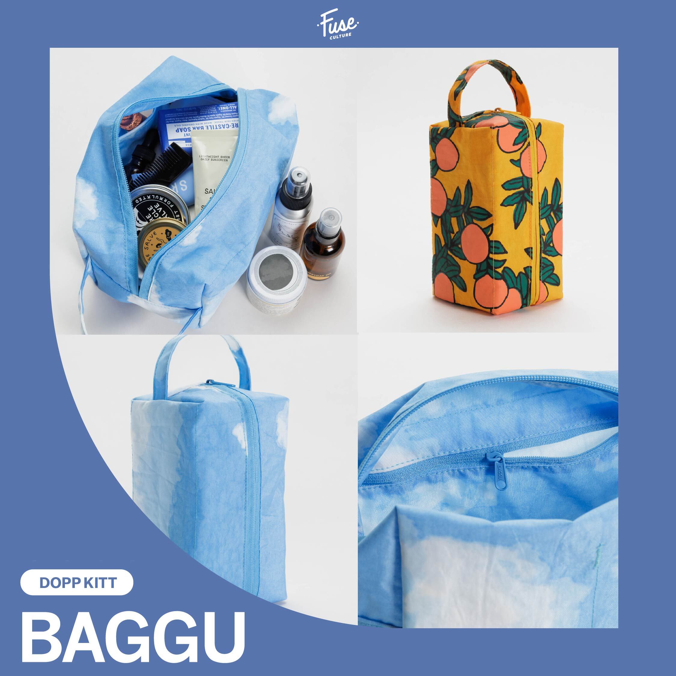 BAGGU Dopp Kit กระเป๋าอเนกประสงค์ กระเป๋าใส่เครื่องสำอาง ราคา 1,290 บาท*ส่งฟรี