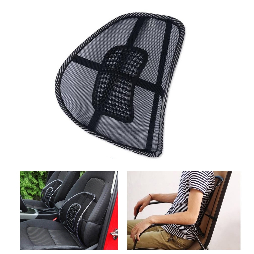ที่ดันหลังเพื่อสุขภาพพนักพิงหลังเพื่อสุขภาพ ในรถยนต์ รุ่น backrest-black-health-car-00a-t ราคา 26 บาท*ส่งฟรี