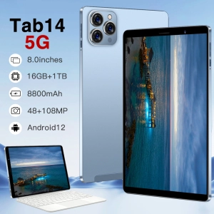 ภาพหน้าปกสินค้า[แท็บเล็ตถูกๆ+แป้นพิมพ์] 2022 ใหม่ Xiaoni Tab14 5G 12 นิ้ว แท็บเล็ต RAM16G ROM512G โทรได้ Full HD แท็บเล็ตราคาถูก Andorid 11.0 จัดส่งฟรี รองรับภาษาไทย หน่วยประมวลผล 11-core แท็บเล็ตโทรได้ 4g/5G แท็บเล็ตสำหรับเล่นเกมราคาถูก แท็บเล็ตราคาถูกรุ่นล่าสุด ที่เกี่ยวข้อง
