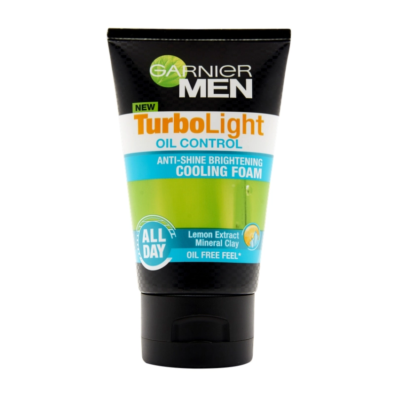 ภาพหน้าปกสินค้าGARNIER Men Turbolight Oil Control Cooling Foam 100ml จากร้าน Lotus’s บน Lazada