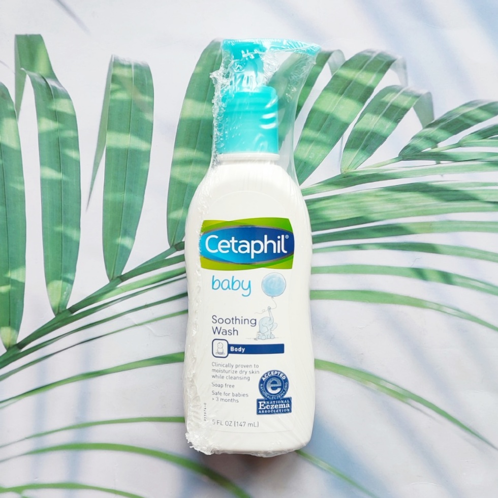 เซตาฟิล ครีมอาบน้ำ สำหรับเด็ก ให้ความชุ่มชื่นแก่ผิวแห้งแพ้ง่าย Baby Soothing Wash Body 147 ml (Cetaphil®) ราคา 998 บาท*ส่งฟรี