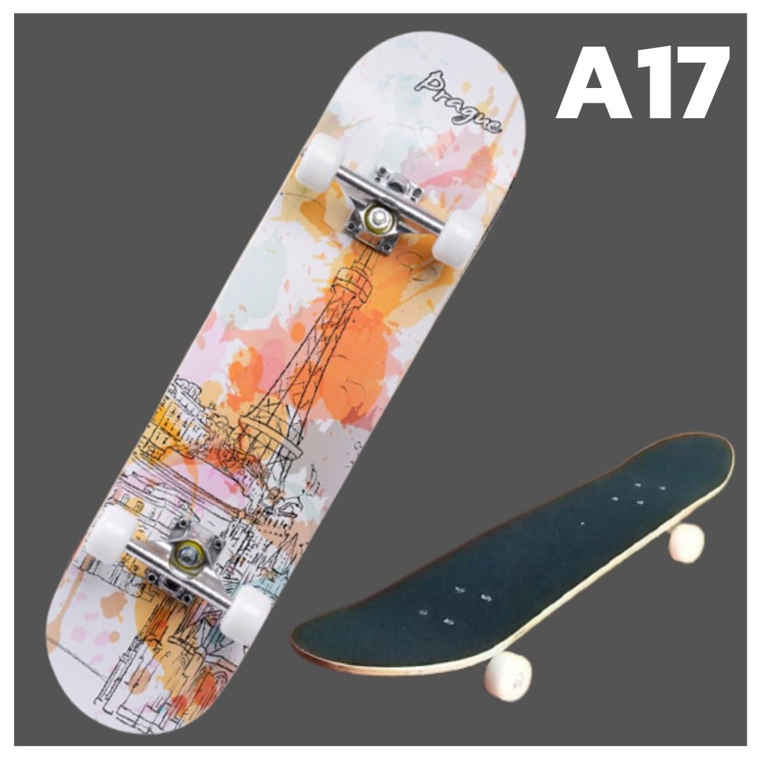 skateboard สำหรับเด็ก เเละ ผู้ใหญ่ แฟชั่นสเก็ตบอร์ด สเก็ตบอร์ด สำหรับผู้เริ่มเล่น รับน้ำหนักได้ 150Kgs สเก๊ตบอร์ด BY AT SHOPPING